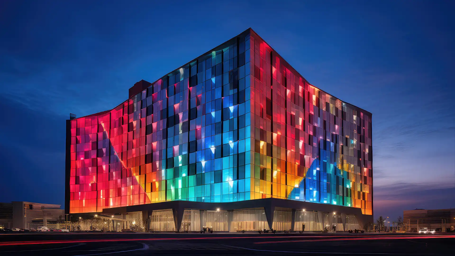 Building Facade Screens