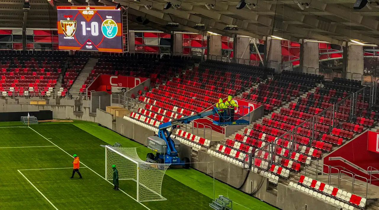 led display stadium