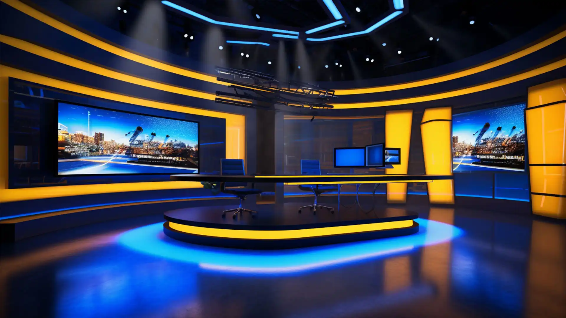 TV Studios LED Screen